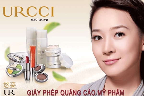 Kinh doanh cần phải có giấy phép quảng cáo mỹ phẩm