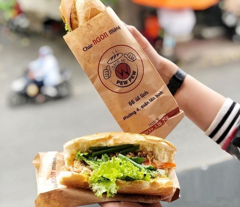 Túi giấy đựng bánh mì