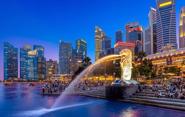 Đất nước Singapore phát triển mạnh