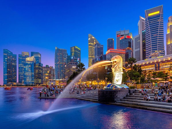 Đất nước Singapore phát triển mạnh