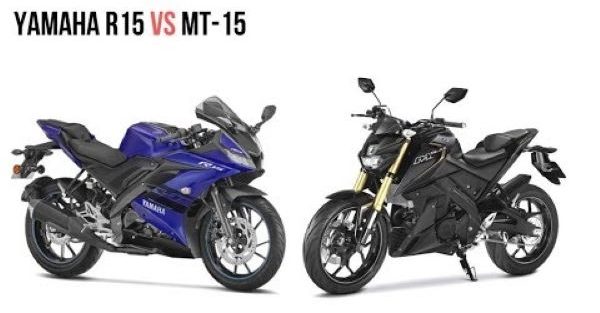 Lựa chọn Yamaha MT 15 hay R15 cho người mới bắt đầu