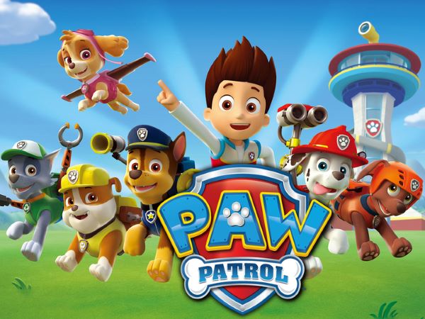 Hoạt hình tiếng anh Paw Patrol thân thiện với trẻ em