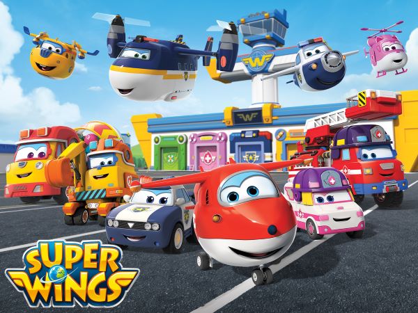 Tràn đầy thông điệp và màu sắc với hoạt hình tiếng anh Super Wings