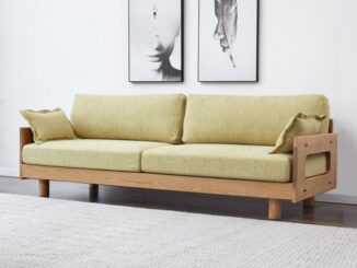 Sofa văng bọc vải thô mẫu SVVP09