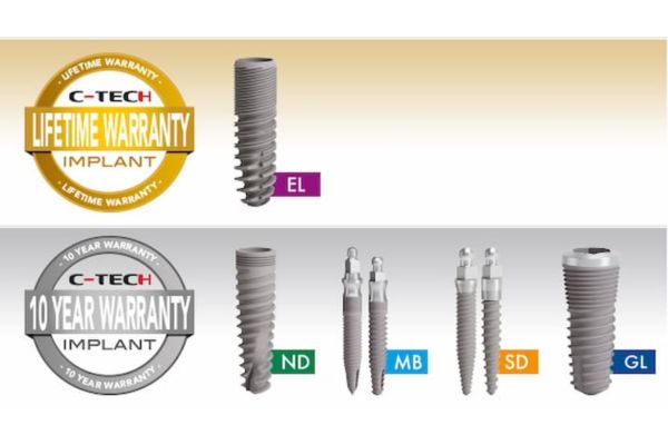 Top 4 trụ Implant