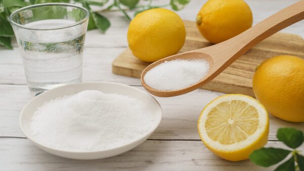 Hỗn hợp chanh muối làm sáng bề mặt kính