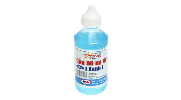 Cách lau băng dính trên kính bằng cồn 90 độ