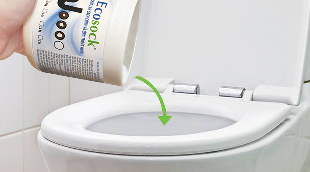 Sử dụng chế phẩm vi sinh để xử lý bồn cầu INAX bị tắc nước
