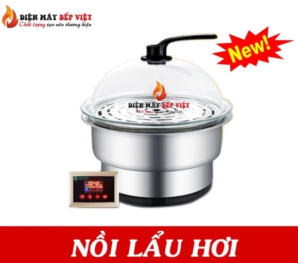 Nồi lẩu hơi giữ trọn dưỡng chất trong thực phẩm