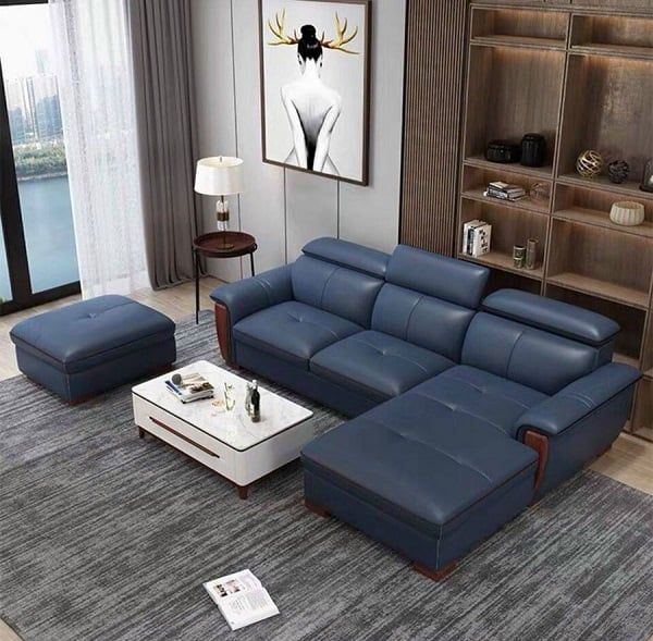Ghế giường màu xanh dương hợp mệnh Thủy, Mộc