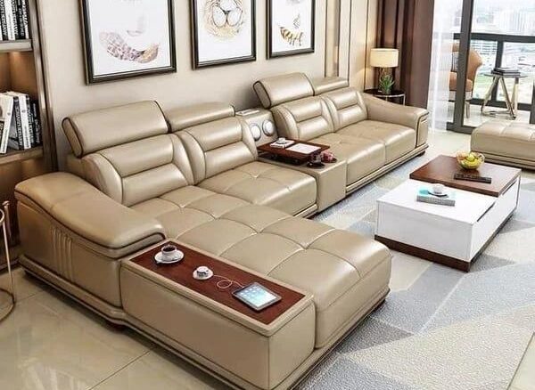Ghế giường màu nâu đất hợp mệnh Thổ, Kim