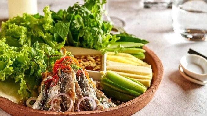 Thực đơn hấp dẫn ngoài gỏi cá trích